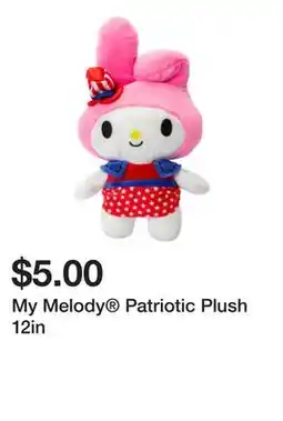 Five Below My Melody Patriotic Plush 12in offer
