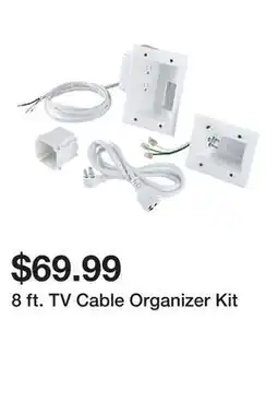 Harbor Freight Tools 8 ft. TV Cable Organizer Kit offer