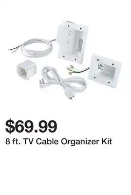Harbor Freight Tools 8 ft. TV Cable Organizer Kit offer