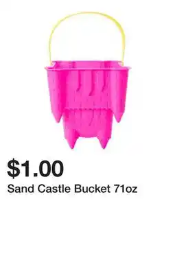 Five Below Sand Castle Bucket 71oz offer