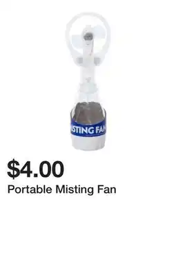 Five Below Portable Misting Fan offer