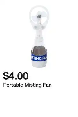 Five Below Portable Misting Fan offer
