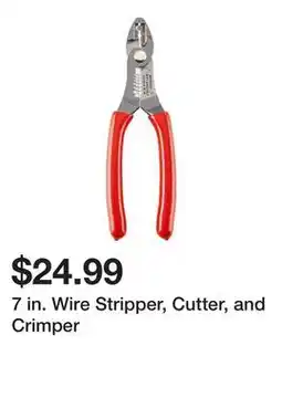 Harbor Freight Tools 7 in. Wire Stripper, Cutter, and Crimper offer