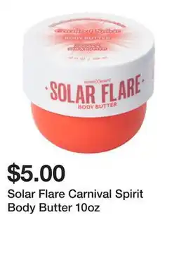 Five Below Solar Flare Carnival Spirit Body Butter 10oz offer