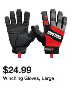 Harbor Freight Tools Winching Gloves, Large offer