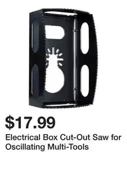 Harbor Freight Tools Electrical Box Cut-Out Saw for Oscillating Multi-Tools offer
