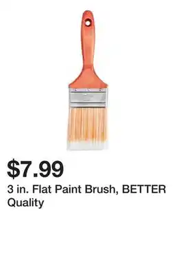 Harbor Freight Tools 3 in. Flat Paint Brush, BETTER Quality offer