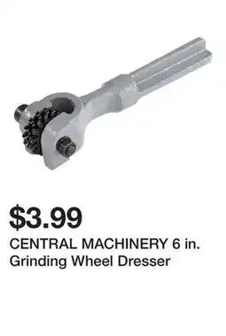 Harbor Freight Tools CENTRAL MACHINERY 6 in. Grinding Wheel Dresser offer