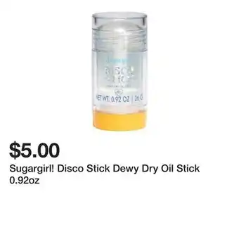 Five Below Sugargirl! Disco Stick Dewy Dry Oil Stick 0.92oz offer