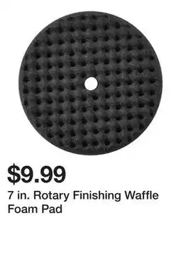 Harbor Freight Tools 7 in. Rotary Finishing Waffle Foam Pad offer
