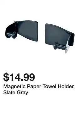 Harbor Freight Tools Magnetic Paper Towel Holder, Slate Gray offer