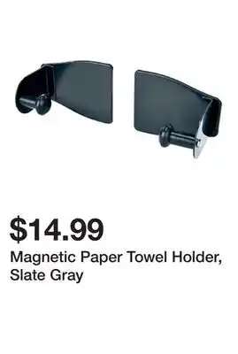 Harbor Freight Tools Magnetic Paper Towel Holder, Slate Gray offer