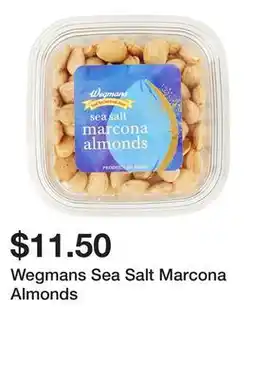 Wegmans Wegmans Sea Salt Marcona Almonds offer