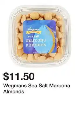 Wegmans Wegmans Sea Salt Marcona Almonds offer
