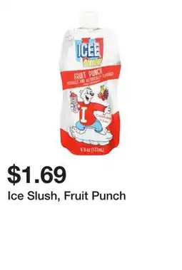 Wegmans Ice Slush, Fruit Punch offer