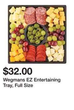 Wegmans Wegmans EZ Entertaining Tray, Full Size offer