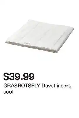 Ikea GRÄSROTSFLY Duvet insert, cool offer