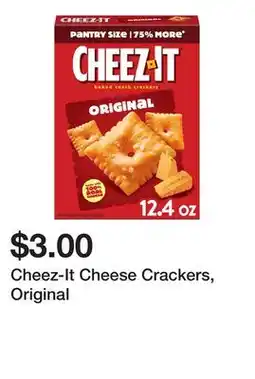 Wegmans Cheez-It Cheese Crackers, Original offer