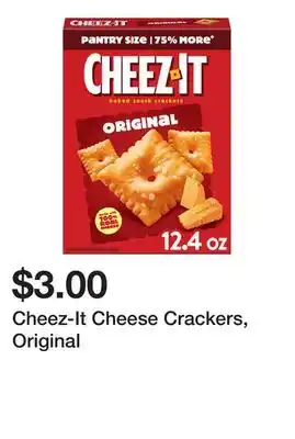 Wegmans Cheez-It Cheese Crackers, Original offer