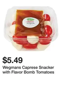 Wegmans Wegmans Caprese Snacker with Flavor Bomb Tomatoes offer