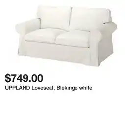Ikea UPPLAND Loveseat, Blekinge white offer