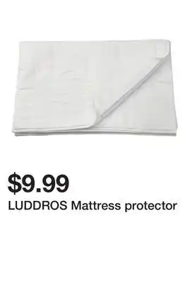 Ikea LUDDROS Mattress protector offer