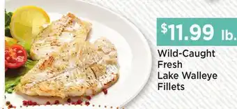 Heinen's Wild-Caught Fresh Lake Walleye Fillets offer