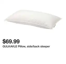 Ikea GULKAVLE Pillow, side/back sleeper offer