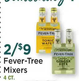 Heinen's Fever-Tree Mixers offer