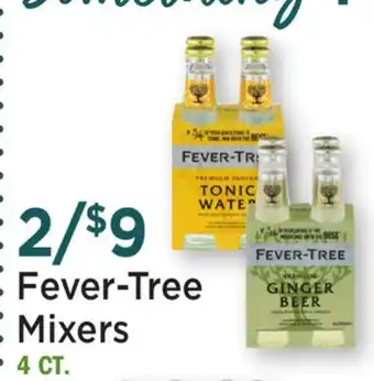 Heinen's Fever-Tree Mixers offer