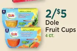 Heinen's Dole Fruit Cups offer
