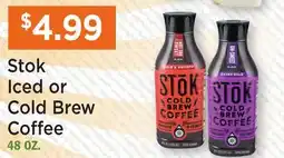 Heinen's Stok Iced or Cold Brew Coffee offer