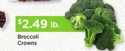 Heinen's Broccoli Crowns offer