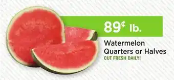 Heinen's Watermelon Quarters or Halves offer