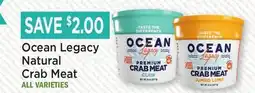 Heinen's Ocean Legacy Natural Crab Meat offer