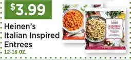 Heinen's Heinen's Italian Inspired Entrees offer