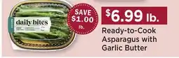 Heinen's Ready-to-Cook Asparagus with Garlic Butter offer