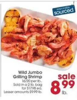 Giant Eagle Wild Jumbo Grilling Shrimp offer