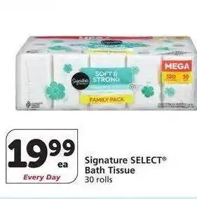 Albertsons Signature SELECT Bath Tissue - 30 rolls offer