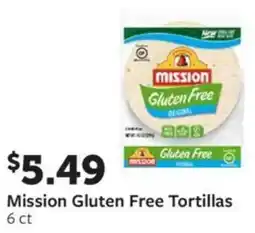 Fareway Mission gluten free tortillas offer