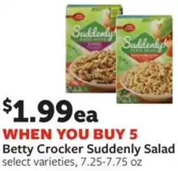 Fareway Betty crocker suddenly salad offer
