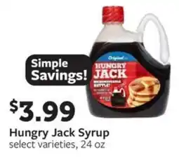 Fareway Hungry jack syrup offer