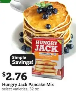 Fareway Hungry jack pancake mix offer