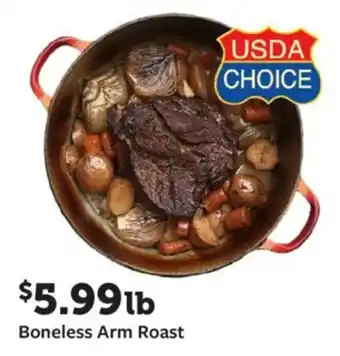 Fareway Boneless arm roast offer