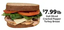 Fareway Deli sliced cracked pepper turkey breast offer