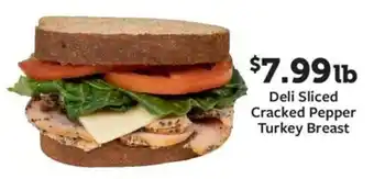 Fareway Deli sliced cracked pepper turkey breast offer