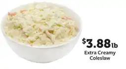 Fareway Extra creamy coleslaw offer