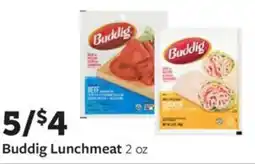 Fareway Buddig lunchmeat offer