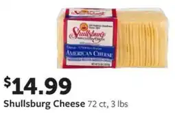 Fareway Shullsburg cheese offer