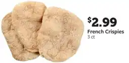 Fareway French crispies offer